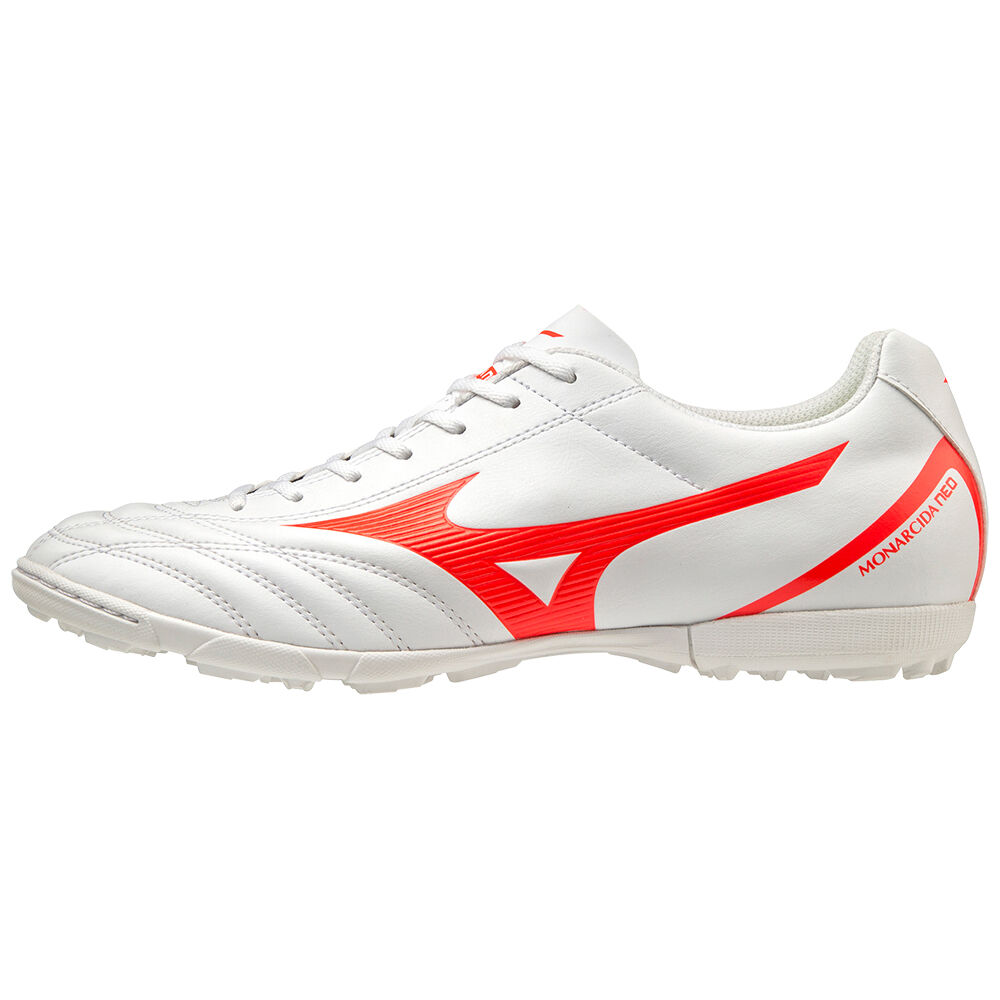 Zapatos De Futbol Mizuno Monarcida Neo Select AS Para Hombre Blancos/Coral 2963574-YH